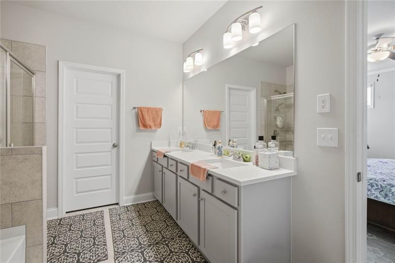 Primary bathroom at 2095 Manor Pointe Drive